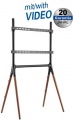 Mywall Universal Stand - Staffelei-bodenstativ Fur Bildschirme 49“ - 70“ (124 - 178 Cm)